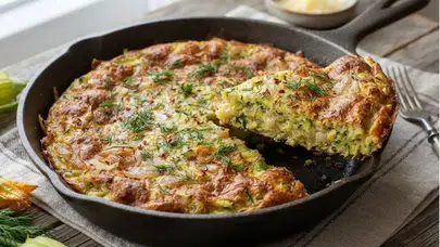 Kahvaltı sofralarına İtalyan dokunuşu: Kabaklı frittata nasıl yapılır?
