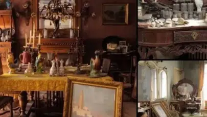 70 yıl  boyunca kapalı kalan lüks dairenin kapıları açıldı: İçinden neler çıktı?