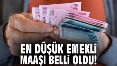 En düşük emekli maaşı meclisten geçti