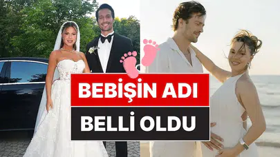 Spiker Merve Dinçkol ve Feyyaz Şerifoğlu'nun bebekleri dünyaya geldi : Bebeklerine verdikleri isim belli oldu