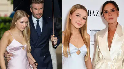 Beckham ailesinde genç girişimci : 15 yaşındaki Harper kendi güzellik markasını kurdu
