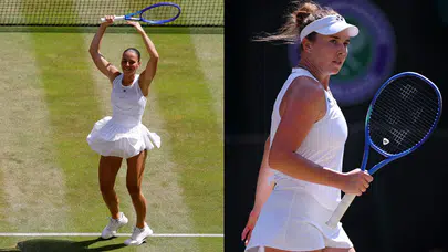 Linda Noskova ile Marta Kostyuk, Wimbledon'da yarı finale yükseldi