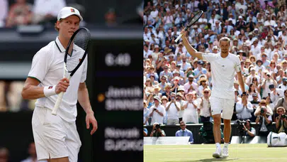 Wimbledon erkekler finalinde dev mücadele: Sinner ve Zverev karşı karşıya