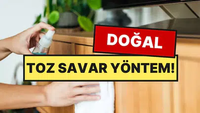 Temizlik uzmanları açıkladı : Tozu günlerce uzak tutan ev yapımı sprey tarifi