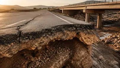 Yollar ve köprüler için kritik uyarı : Tehlike toprağın altında büyüyor