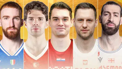 Milli basketbolcu Tarık Biberovic Avrupa elemelerinin en iyi 5'inde