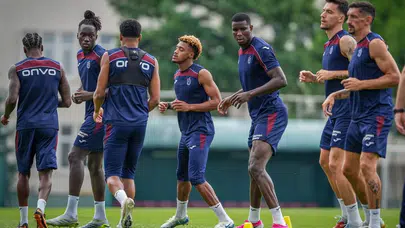 Trabzonspor’da yeni sezon mesaisi çift antrenmanla sürdü