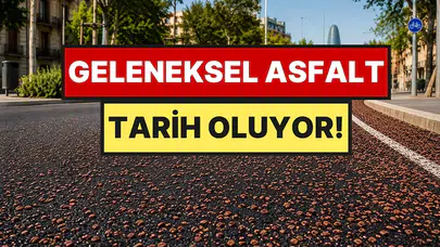 Yollara zeytin çekirdekleri serpmeye başladılar