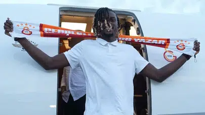 Galatasaray'ın yeni transferi Lesley Ugochukwu İstanbul'a geldi