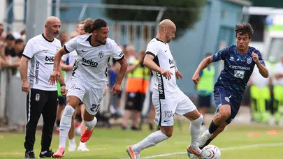 Beşiktaş'ın hazırlık maçında gol sesi çıkmadı