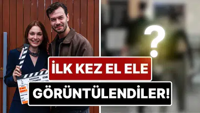 Sette başlayan aşk belgelendi! Serra Arıtürk ile Aytaç Şaşmaz el ele görüntülendi