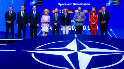 NATO uzay tabanlı projelerle geleceğe yön veriyor