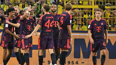 Bayern Münih, Borussia Dortmund'u 2-1 mağlup etti