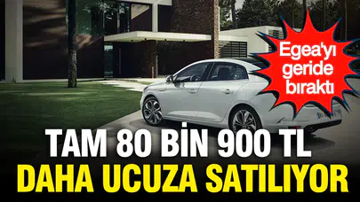 Egea'yı geride bıraktı : Tam 80 bin 900 TL daha ucuza satılıyor
