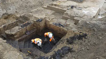 Altından tam 640 yıllık dev kale çıktı! Mücevherler ve anahtarlar bulundu