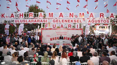 Kahramanmaraş'ta Geleneksel Ağustos Fuarı başladı!