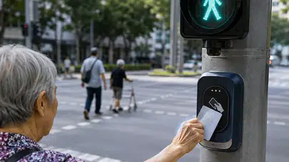 Trafik ışıklarında kart okutma dönemi başladı : Geçiş süresi artık kişiye göre değişiyor