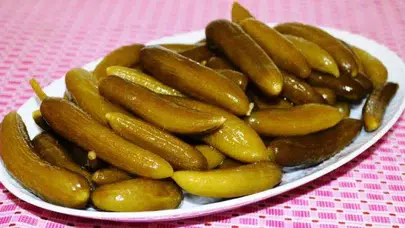 Çubuk turşusu üreticileri üzerinde denetim yapıldı