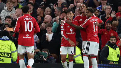 Manchester United, Şampiyonlar Ligi'nde Sabah'ı 4-0 mağlup etti