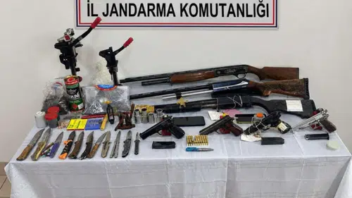 Tokat’ta yasa dışı silahlanmaya operasyon: 11 gözaltı