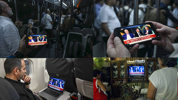 Aziz Yıldırım ve Ali Koç’un karşı karşıya geldiği yayın tüm Türkiye’yi ekrana kilitledi