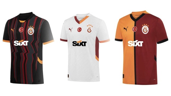 İşte Galatasaray'ın yeni sezon formaları