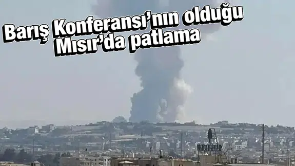 Kahire’de patlama paniği: Barış zirvesiyle aynı saatlerde meydana geldi