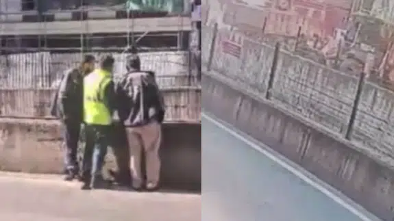 Bayrampaşa'da feci kaza! Kamyon, tramvay hattının korkuluklarına çarptı