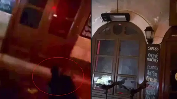 Alaçatı'da dehşet anları: Eğlence mekanına silahlı saldırı!