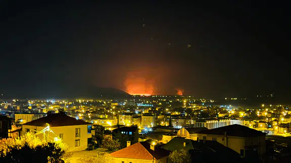 Hakkari'de kuş cennetinde yangın!