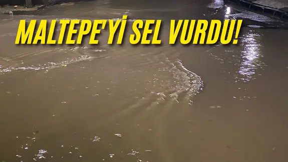 Yollar göle döndü!