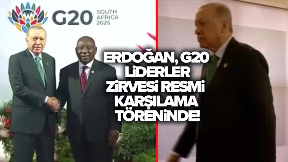 Güney Afrika Cumhurbaşkanı tarafından karşılandı!