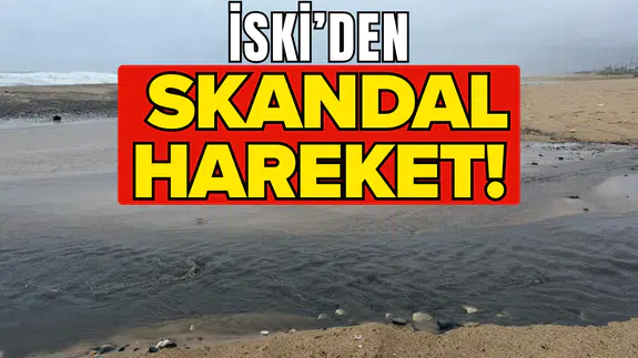 Atık su arıtılmadan denize boşaltılıyor!