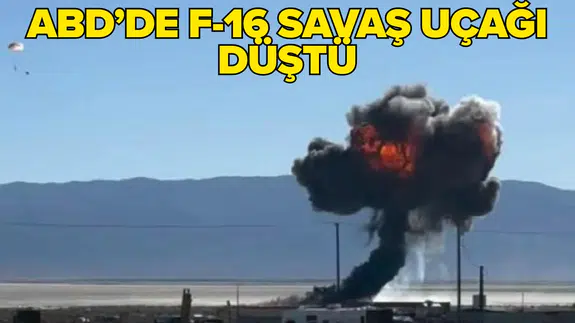 Pilot hafif yaralandı