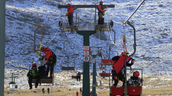 Saklıkent’te teleferik alarmı: Afet tatbikatı gerçeği aratmadı