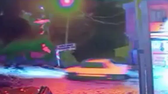 Mersin’de otomobil metrelerce aşağı düştü