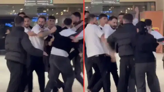 Maltepe'de Hilltown AVM'de kavga: İşte o anlar