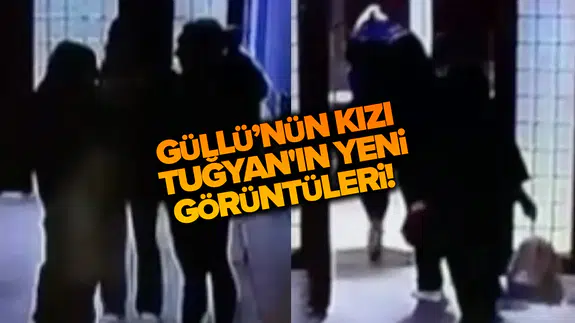 Arkadaşı ile bavullarla binadan çıkarken kameraya yansıdı!