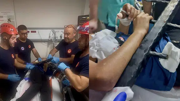 İzmir'de feci olay: Ağaçtan düşen çocuk korkuluk demirlerine saplandı