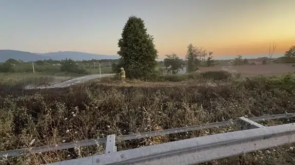 Düzce’de ihmal yangınla sonuçlandı: Kuru otlar alev aldı