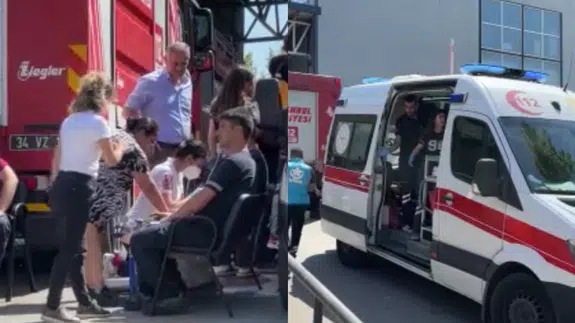 Ümraniye OSB'de yangın paniği