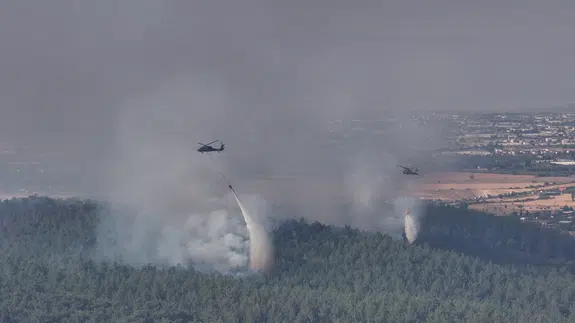 İzmir'in Buca ilçesi alevlere teslim oldu!