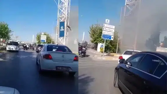 İzmit Toptancılar Sitesi'nde korkutan yangın