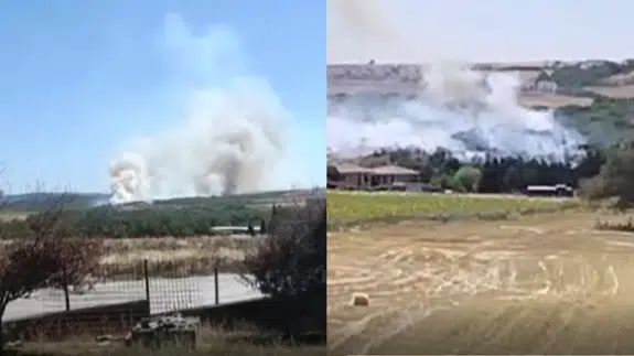 Silivri'de yangın! Ormanlık alan alev aldı