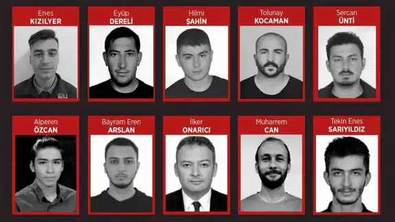 Şehit olan 5 AKUT görevlisi son yolculuğuna uğurlanıyor