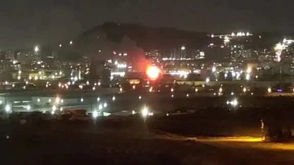 Ankara'da bir fabrikada yangın çıktı!