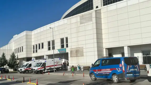 Aksaray'da yamaç paraşütü kazası