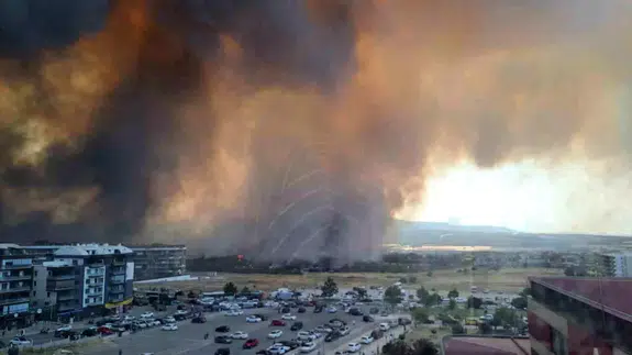 Çanakkale'de orman yangını