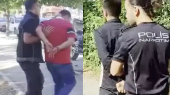 Uyuşturucu içecekken yakalandı! 'Sadece kullanıcıyım' dedi