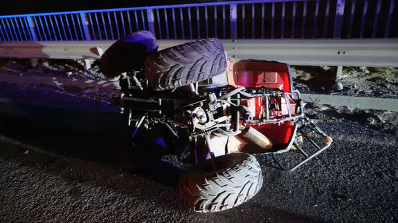 Samsun'da tır ile ATV çarpıştı: 1 ölü, 1 yaralı